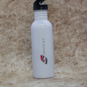 White Water bottle Customized With A Logo
