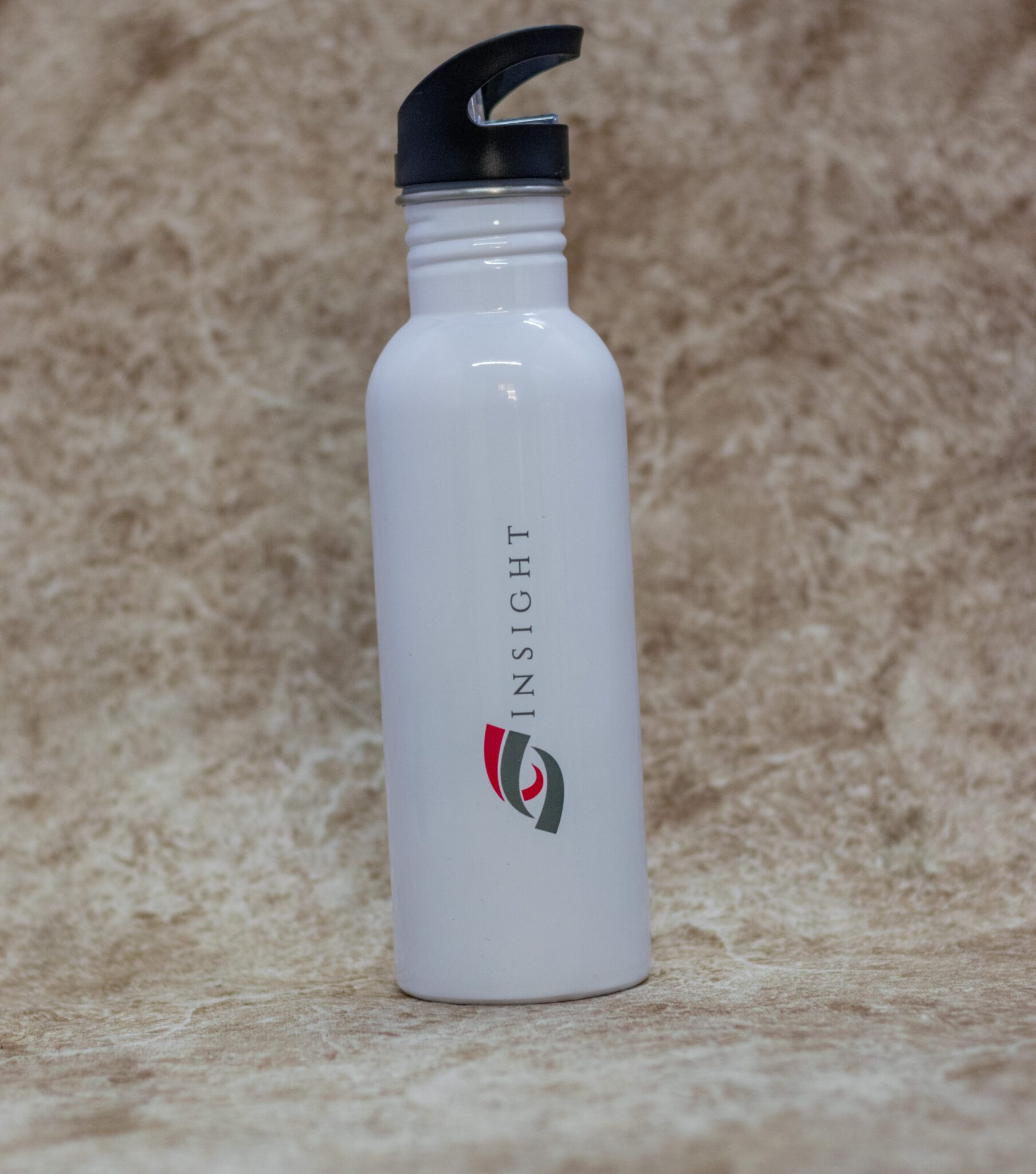 White Water bottle Customized With A Logo