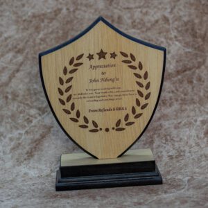 Wooden Plaque Award