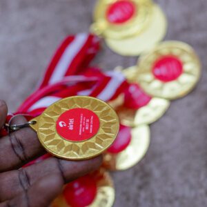 Gold Branded Medal