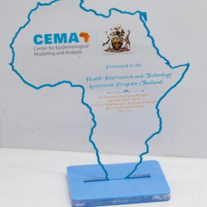 African Map Acrylic Trophy Award