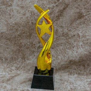 Brandable Star Studded Trophy Award