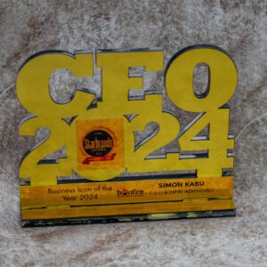 CEO Custom Made Acrylic Award