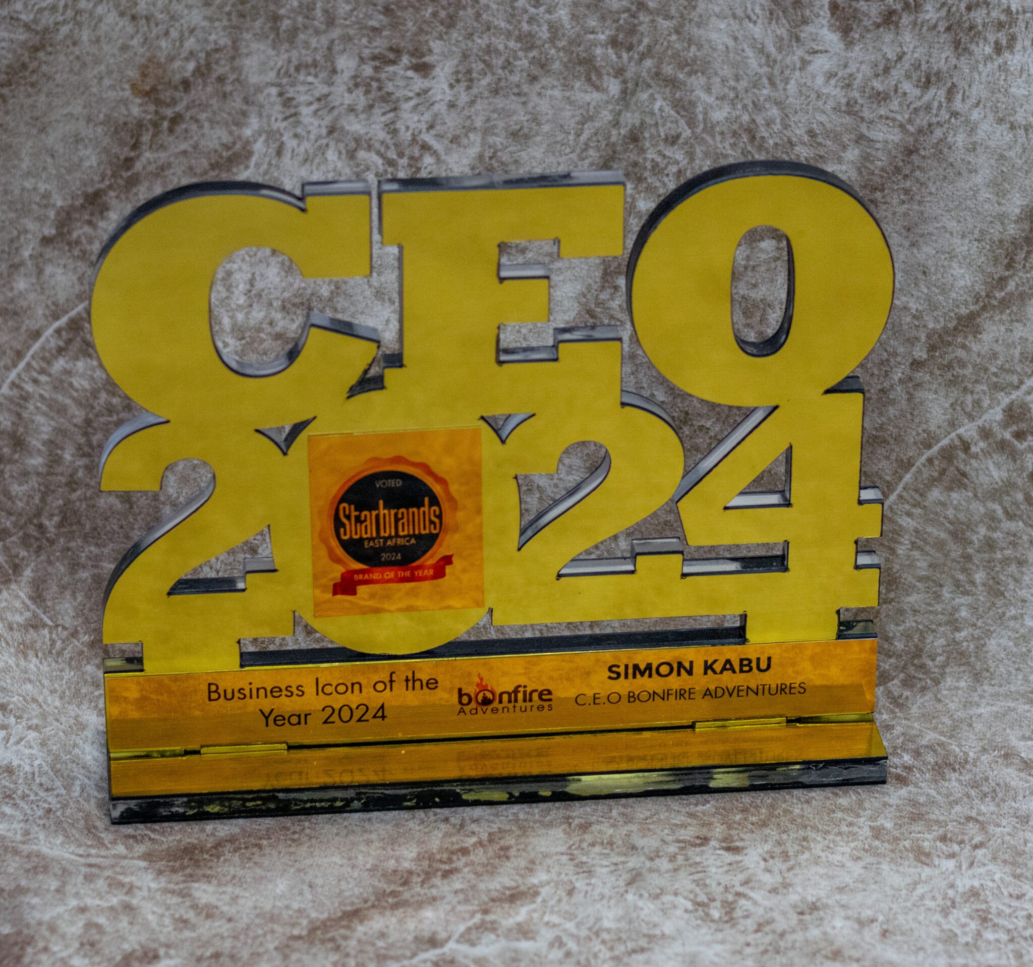 CEO Custom Made Acrylic Award