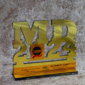 Managing Director Custom made Acrylic Award