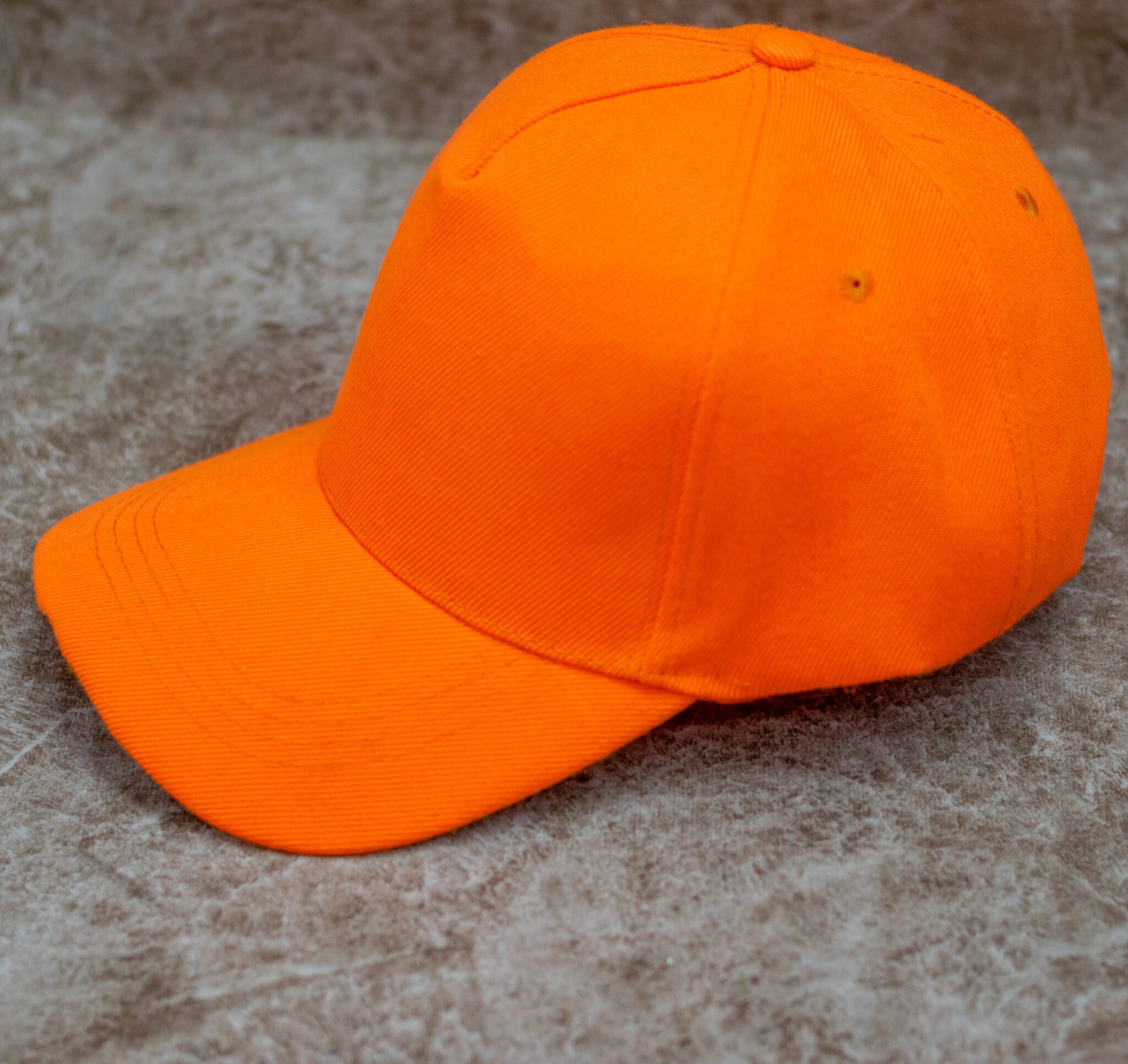 Orange Customizable Cap
