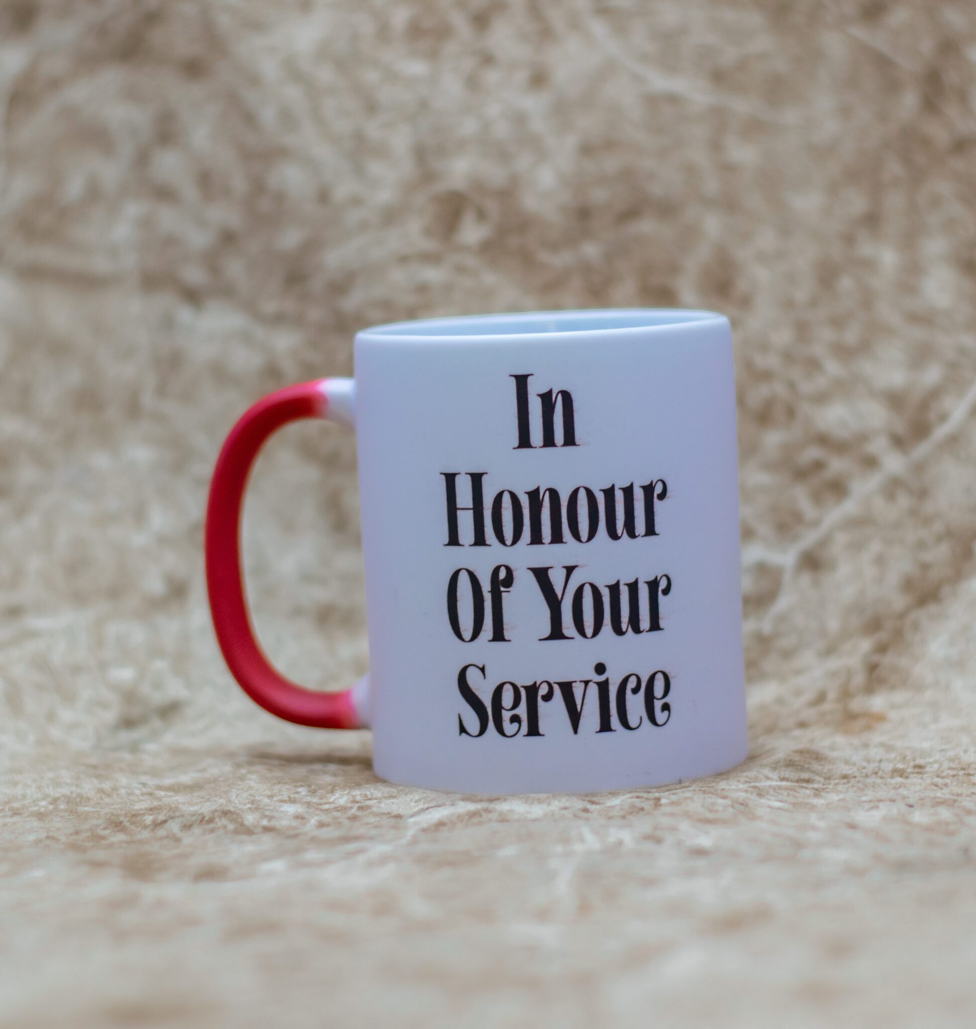 Red Customized Magic Mug