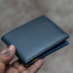 Black Genuine Leather Men Wallet