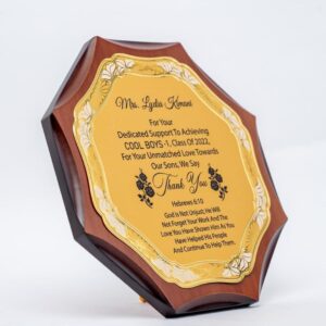 Customized Wooden Plaque