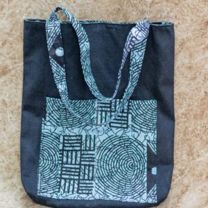 Tote Bag With Ankara Touch