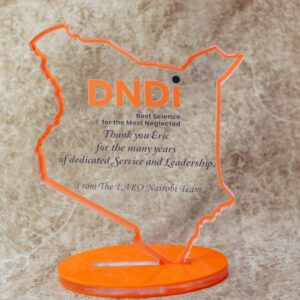 Kenyan Map Acrylic Trophy Award