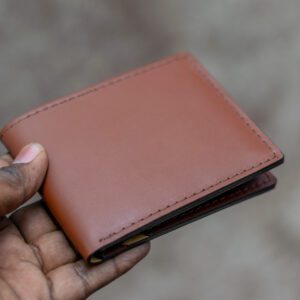 Chest nut Pure leather Wallet