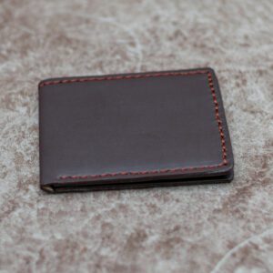 Dark brown pure Leather Wallet