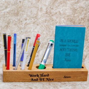 Customized Wooden Pen Holder