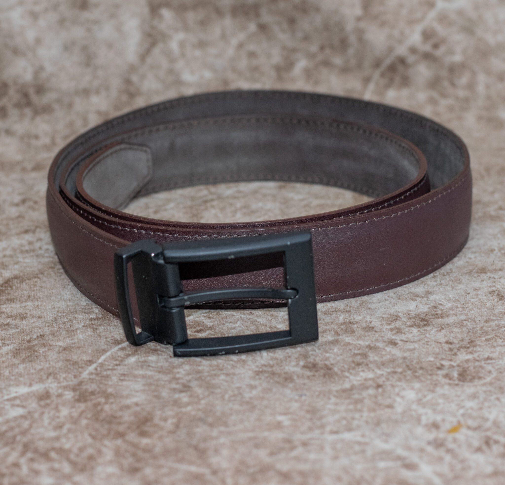 Dark Brown Men Executive Belt