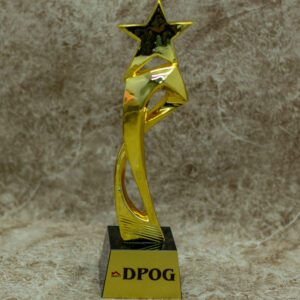 Gold Crystal Trophy Award