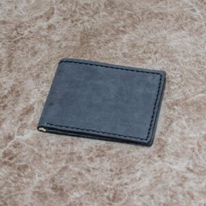 Pure Leather Grey Wallet