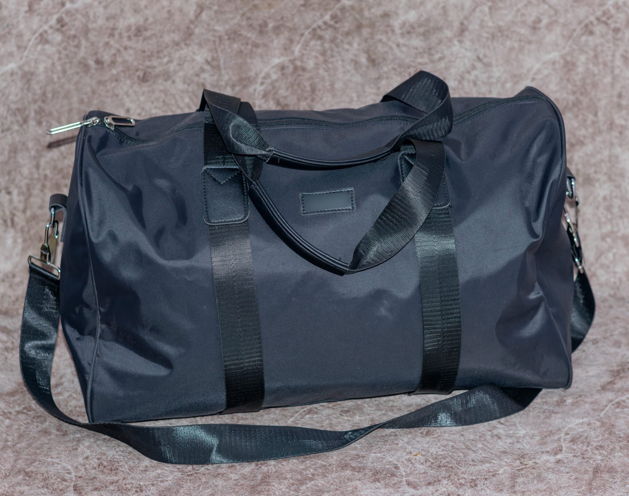 Black Travel and Gym Bag