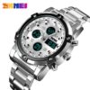 SKMEI Men's Wrist Watches, Waterproof Military Analog Digital