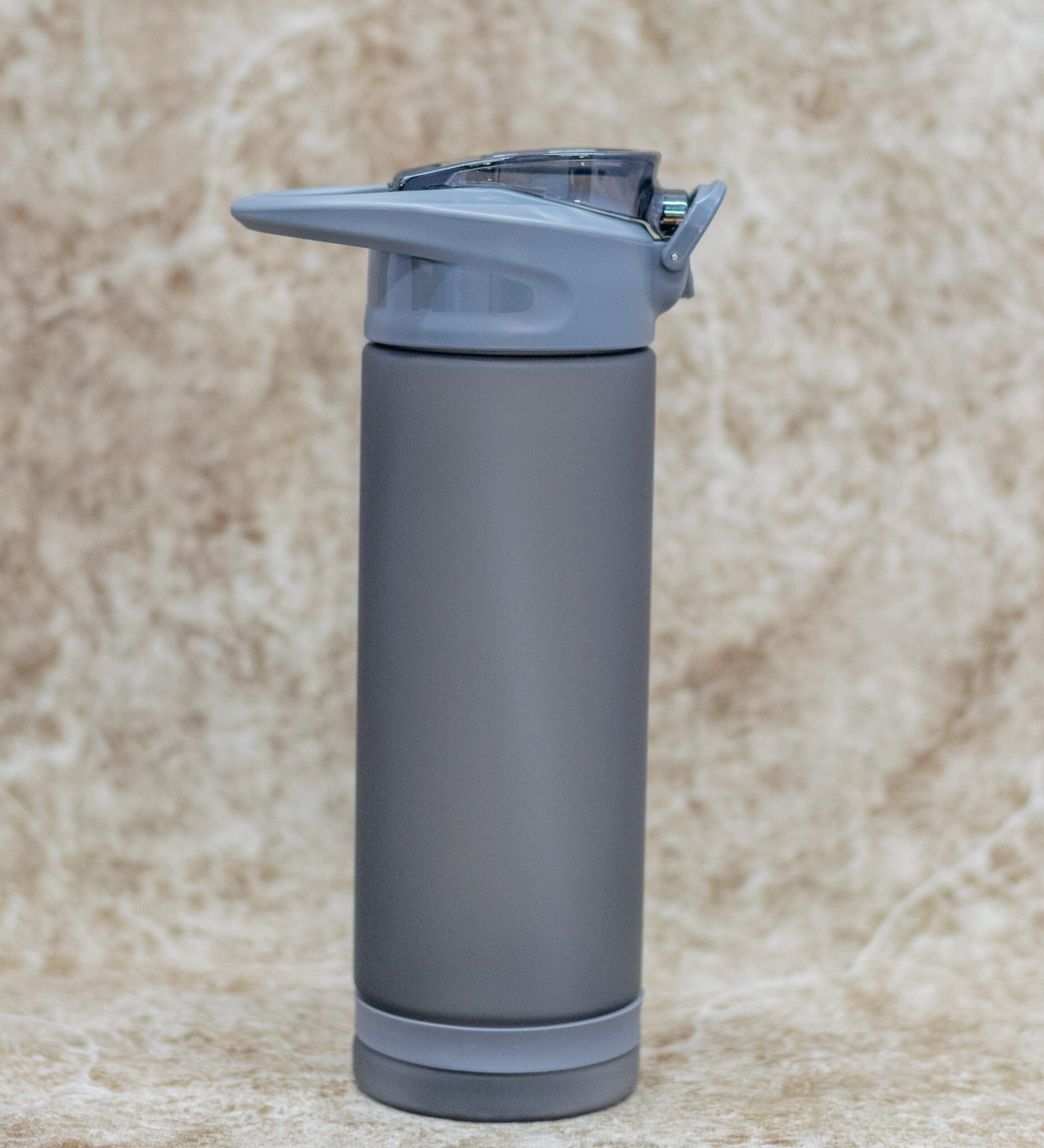 Customizable Plastic Black Water Bottle