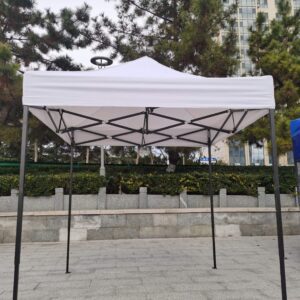 Elegant Black Steel Gazebo Tent – Durable & Stylish Outdoor Shelter