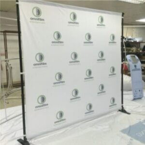 Adjustable Backdrop Media Banner 3*2 metres