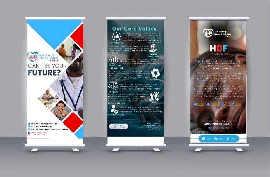 Narrow Base Display Stand 200cmx85cm