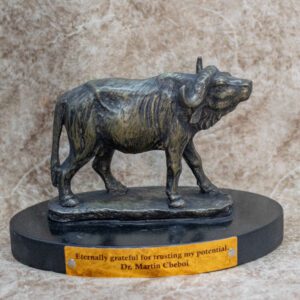 Buffalo Cold Cast Sculpture