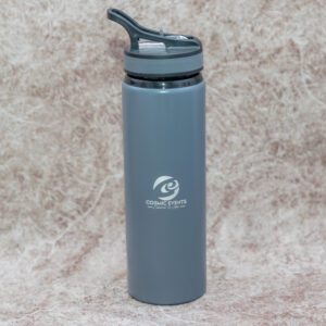 Customized Grey Water Bottle