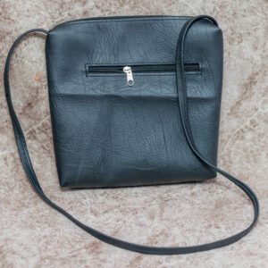 Simple Leather Sling Bag