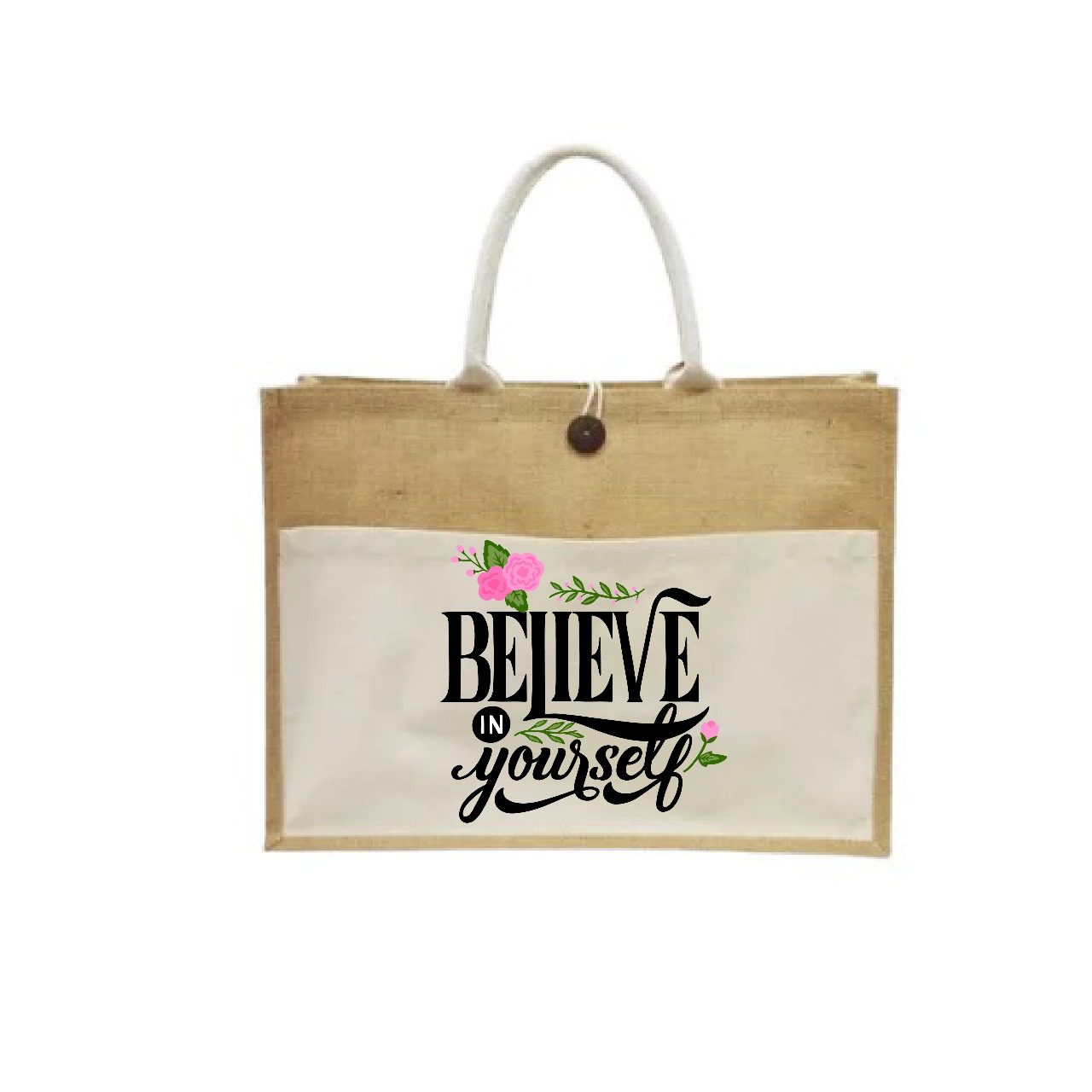 Personalized Eco-friendly Jute Bag
