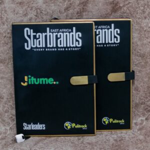 B5 Black Customized Notebook