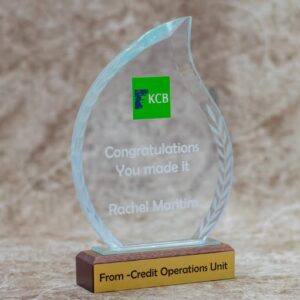 Crystal Flame Achievement Trophy