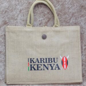 Karibu Kenya Jute Bag