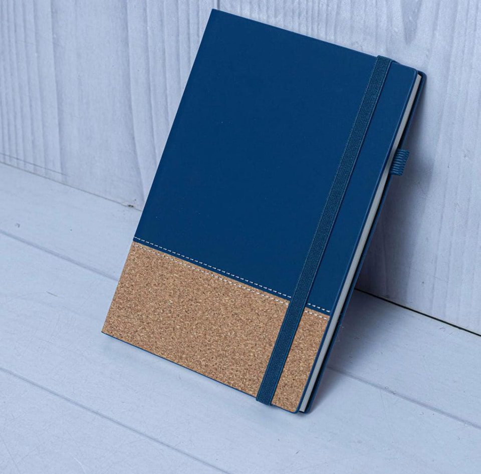 The Eco Edge Blue Notebook
