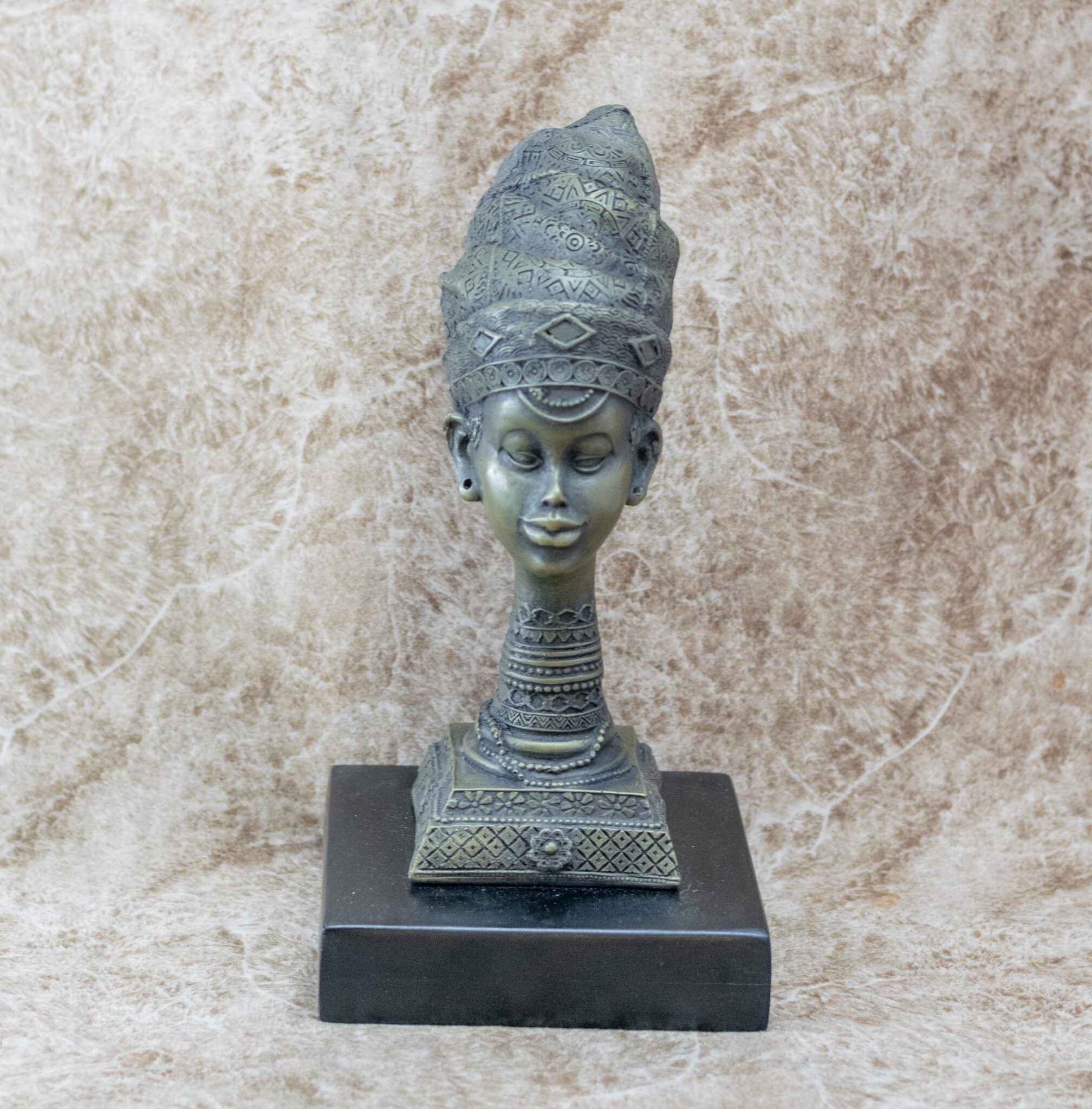 African Heritage Bust Sculpture.