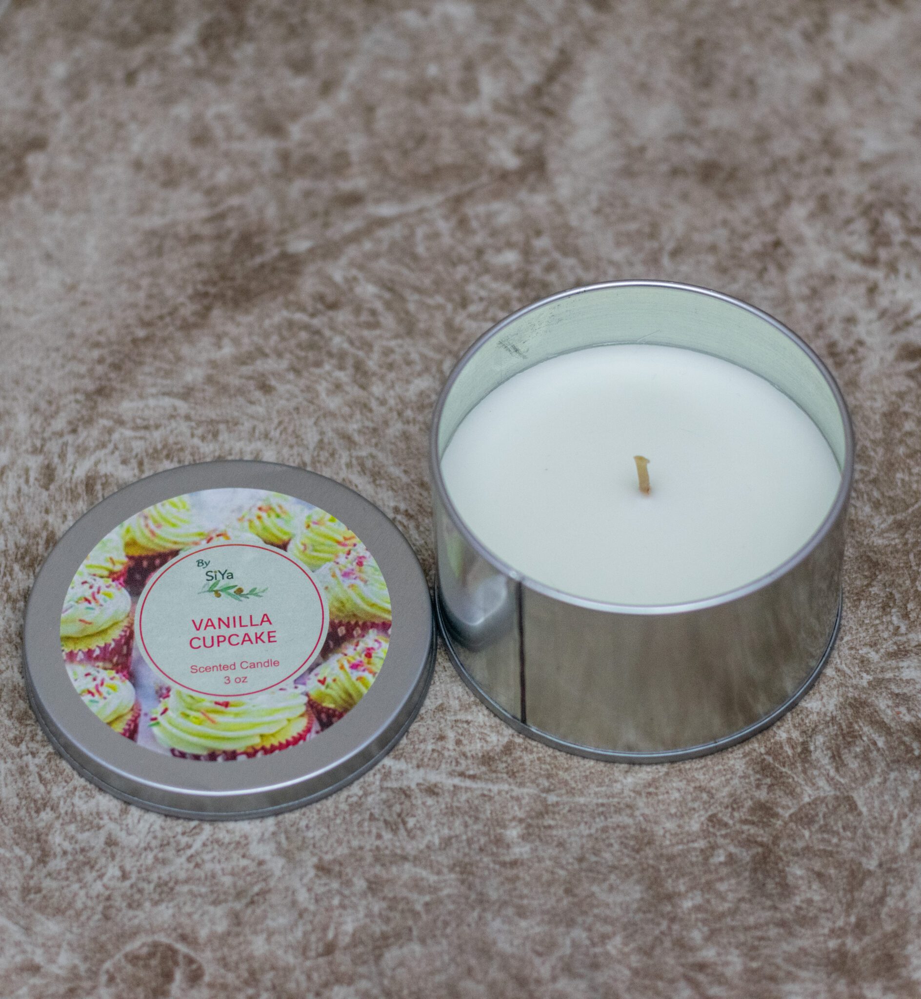 Vanilla Cupcake Scented Candle