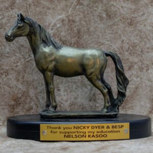 Cold Cast Horse Sculpture