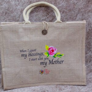 Mother’s Day jute bag