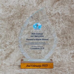 Elegant Crystal Award