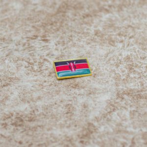 Kenyan Theme Lapel Pin