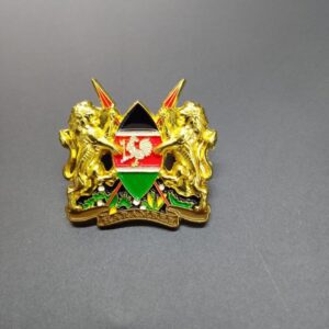 Patriotic Kenya Emblem Lapel Pins