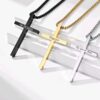 Custom Engraved Cross Necklaces