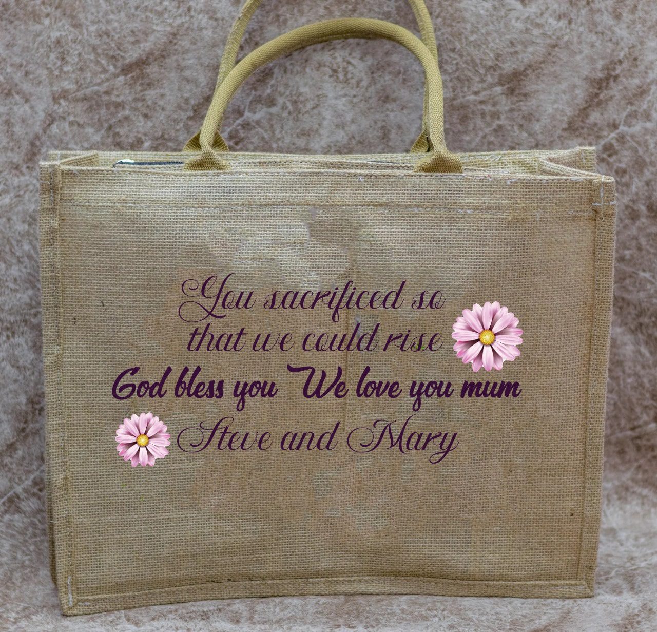 Personalized Jute Bag