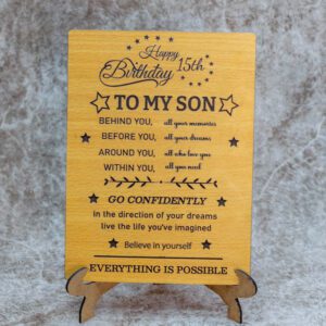 Heartfelt Birthday Plaque