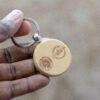 Personalized Wooden Keychain