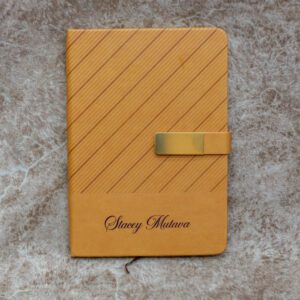 Personalized Leather Notebook