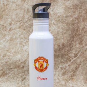 Manchester United personalized water bottle