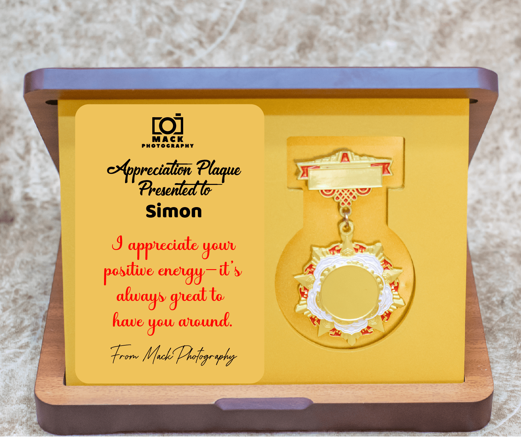 Premium Custom Appreciation Trophy