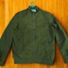 Premium Dark Green Men's Bomber Jacket